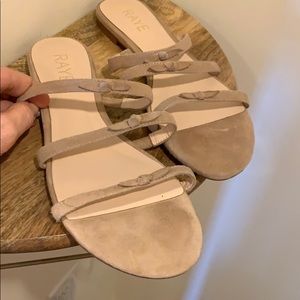 Raye suede sandals